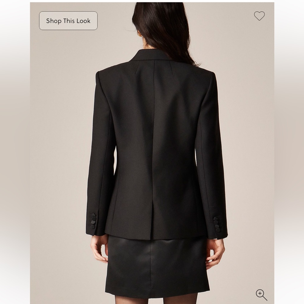 JCrew Collection Double-breasted blazer in Italian tuxedo wool, NWT - Picture 5 of 12